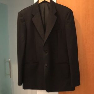 Black light wool blazer
